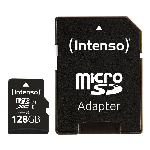 Scheda Di Memoria Micro SD con Adattatore INTENSO 34234 UHS-I XC Premium Capacità:128 GB - Image 3