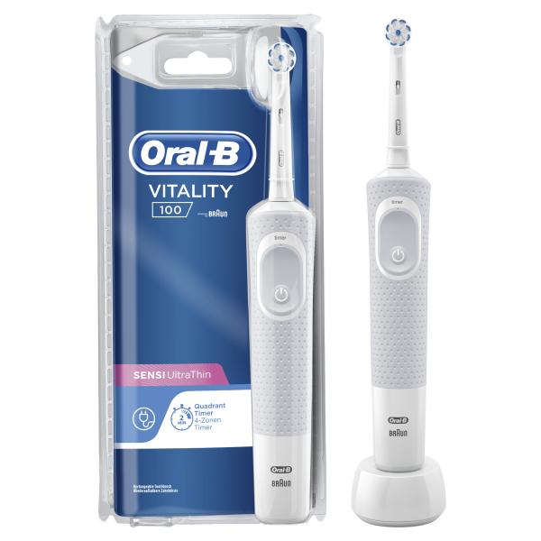 Spazzolino da Denti Elettrico Oral-B VITALITY 100 SENTIVE ULTRA THIN