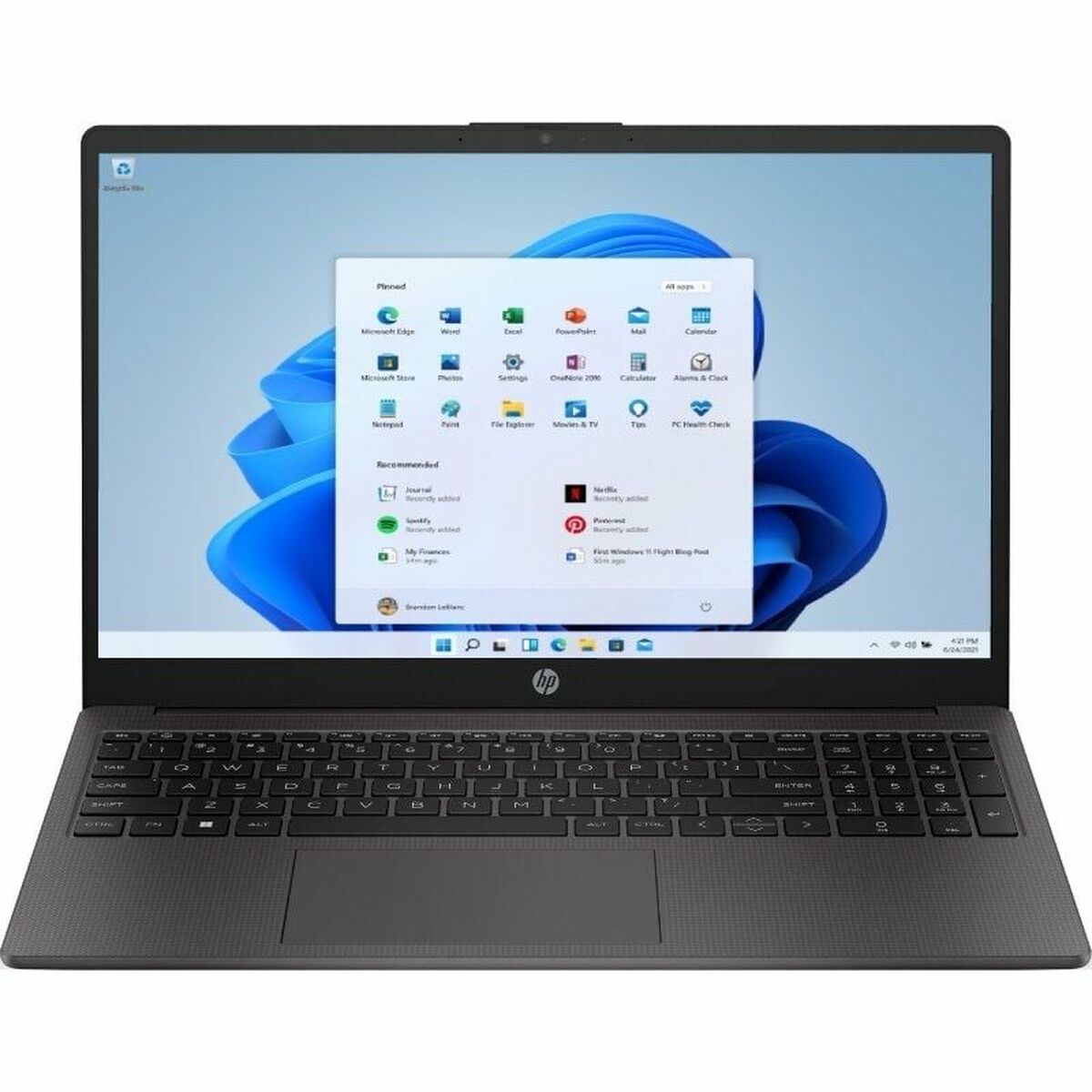 Laptop HP 250 G10 AD1V8ET 15" Intel Core i7 8 GB RAM 512 GB SSD