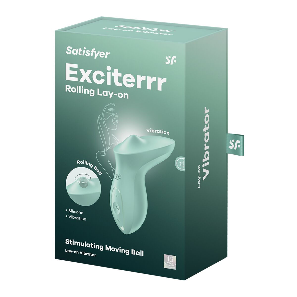 Massaggiatore erotico Satisfyer Verde