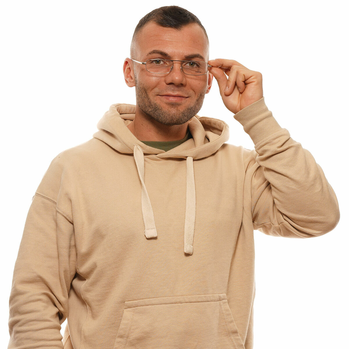 Montatura per Occhiali Uomo Omega OM5011-54032 Dorato ø 54 mm - Image 6