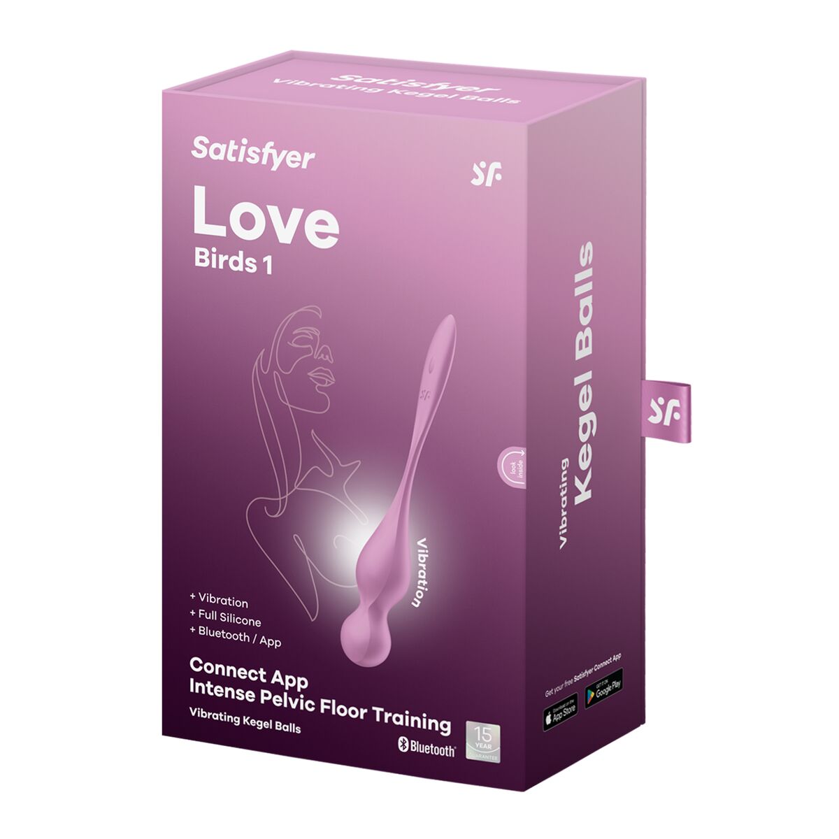 Dispositivo per Allenamento del Pavimento Pelvico Satisfyer Silicone