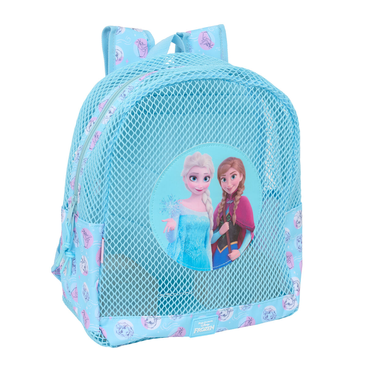 Zaino da spiaggia Frozen Celeste 30,5 x 24 x 18 cm Per bambini