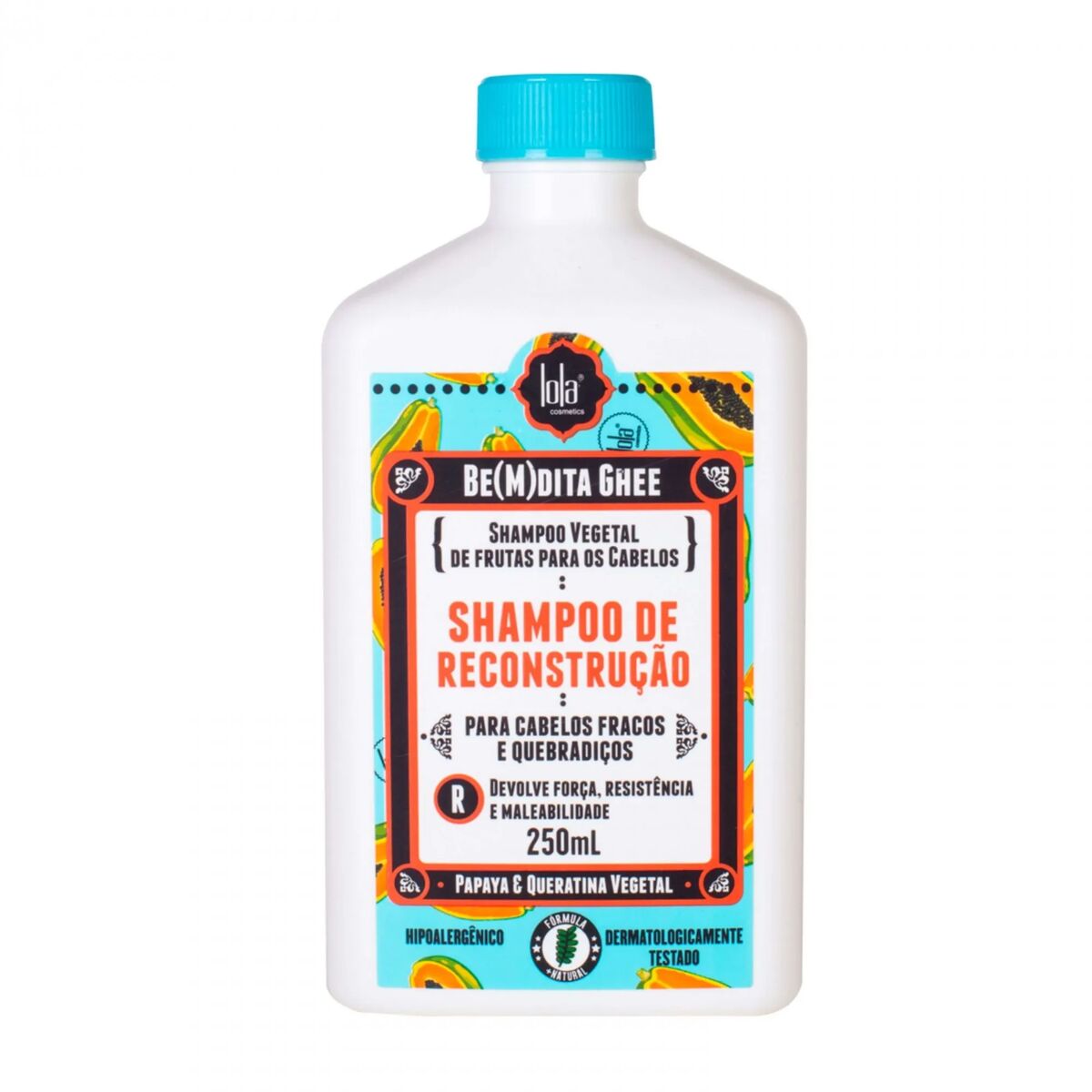 Shampoo Riparatore Lola Cosmetics Lola Be(M)Dita Ghee Papaya Reconstruction 250 ml
