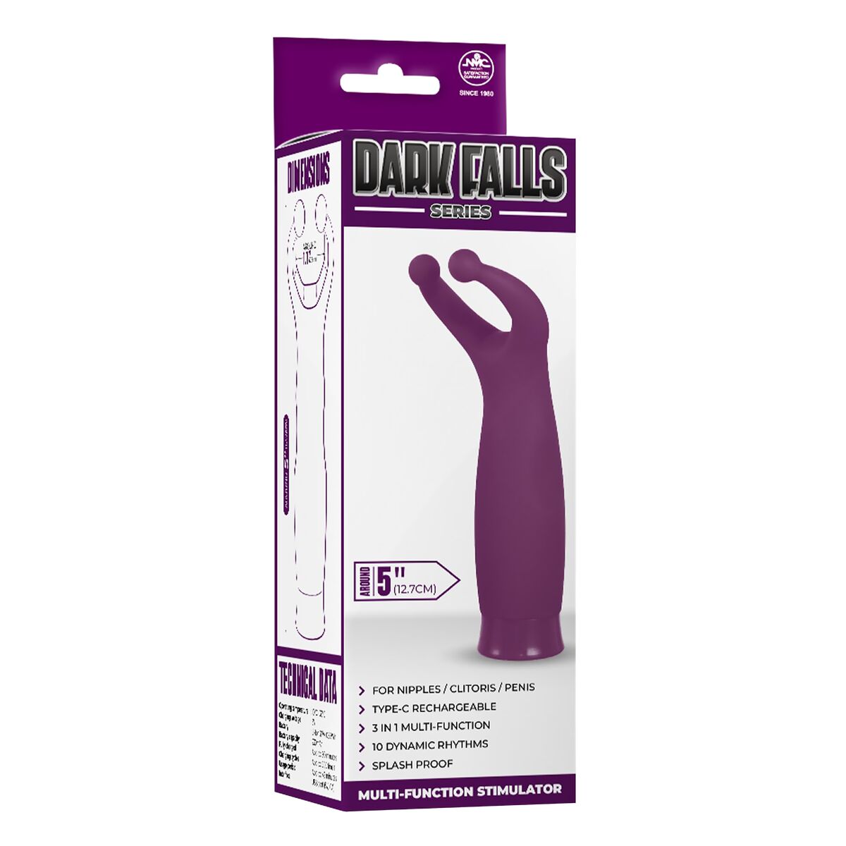 Massaggiatore erotico NMC Viola