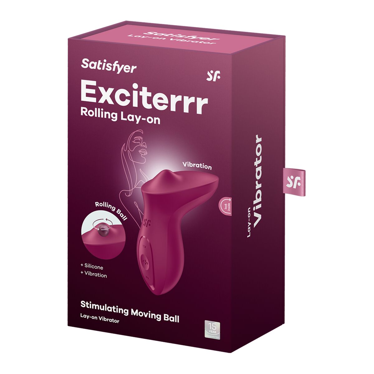 Massaggiatore erotico Satisfyer Rosso