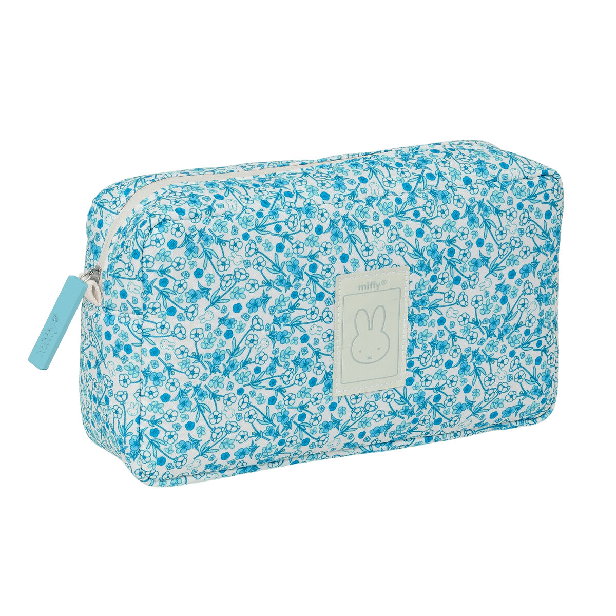 Necessaire da Viaggio Miffy Garden Turchese 28 x 16 x 9 cm