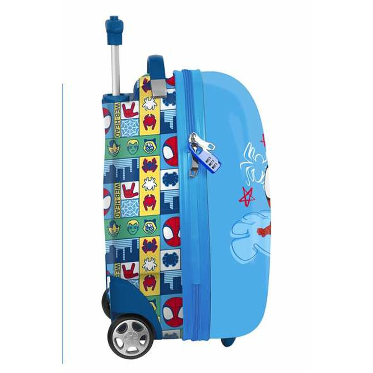 Trolley da Cabina Stitch RESCUE Azzurro Rosso 28 x 43 x 23 cm - Image 3