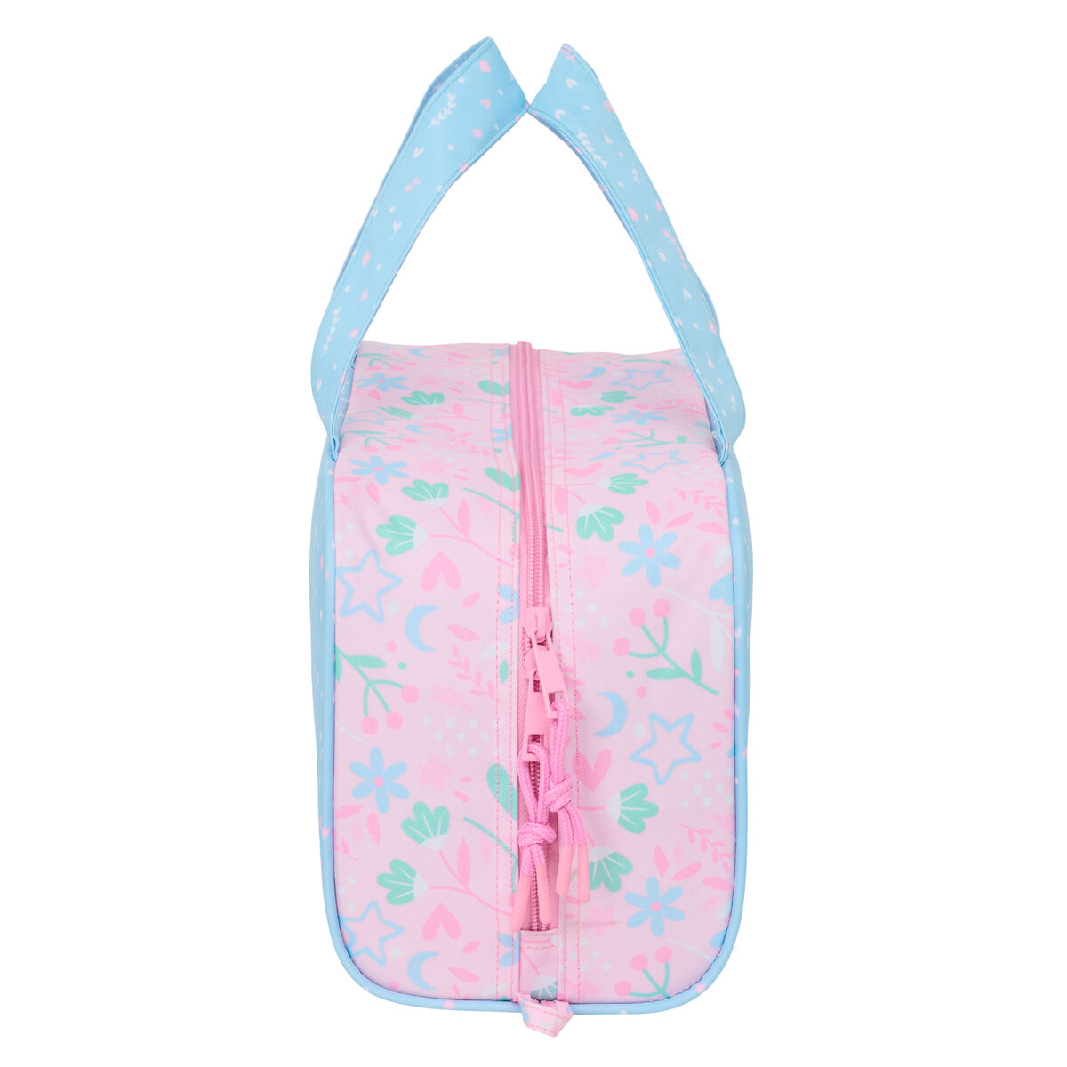 Necessaire da Viaggio BlackFit8 Smile Rosa Azzurro Chiaro 31 x 14 x 19 cm - Image 4