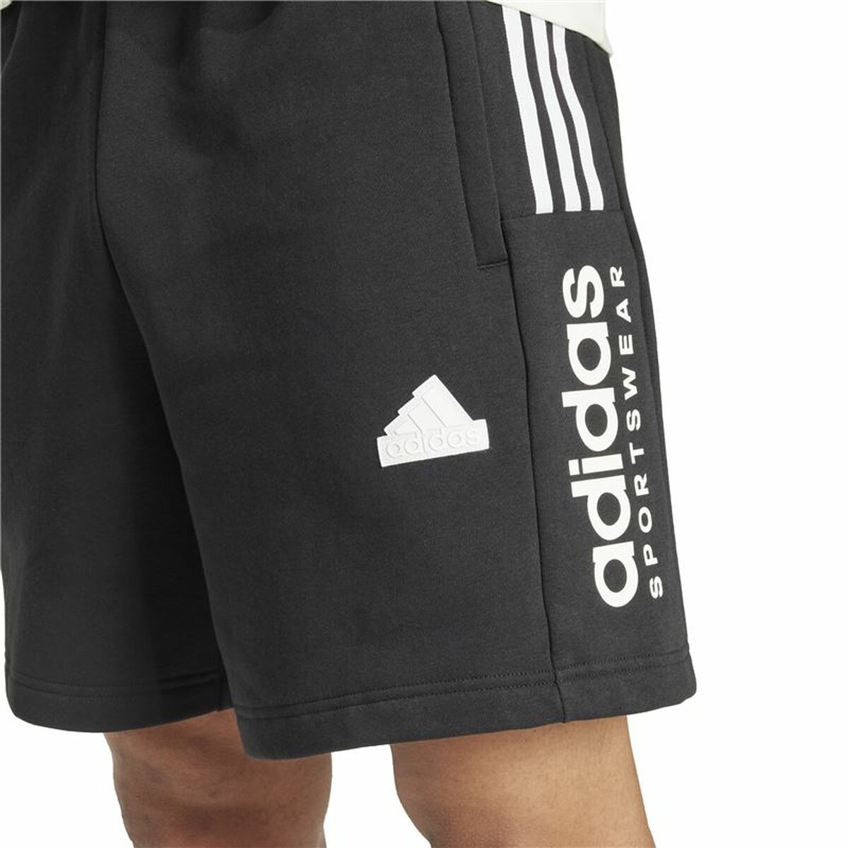 Pantaloncino Sportivo Adidas House Of Tiro Fleece Nero Taglia:XL - Image 4