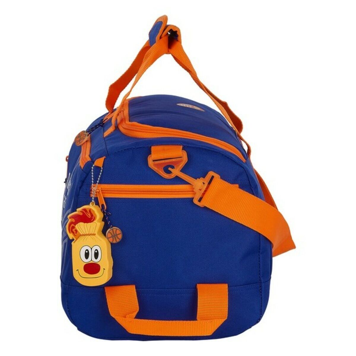 Borsa da Palestra Valencia Basket Azzurro Arancio (50 x 25 x 25 cm) - Image 3