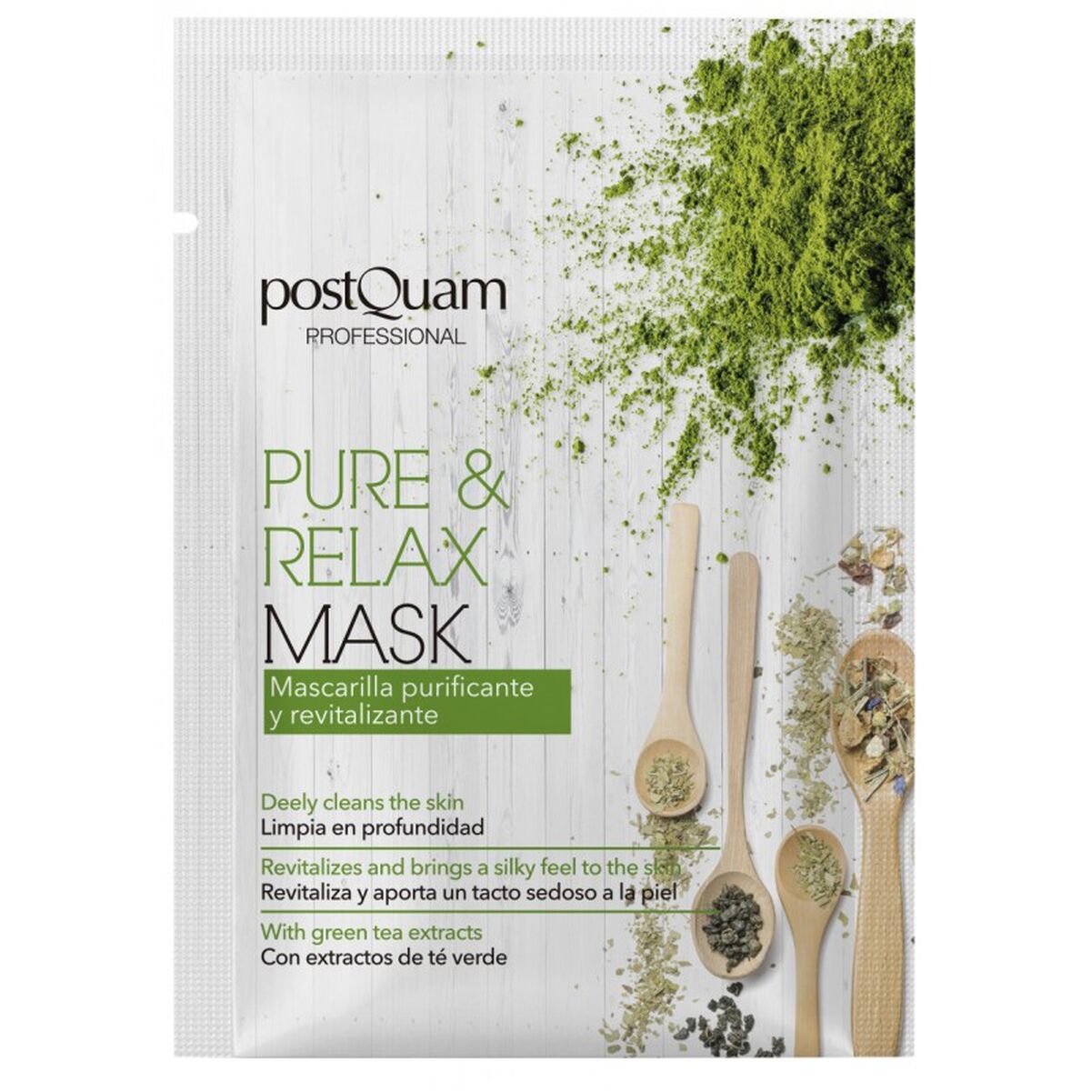 Maschera Viso Postquam Pure & Relax 10 ml