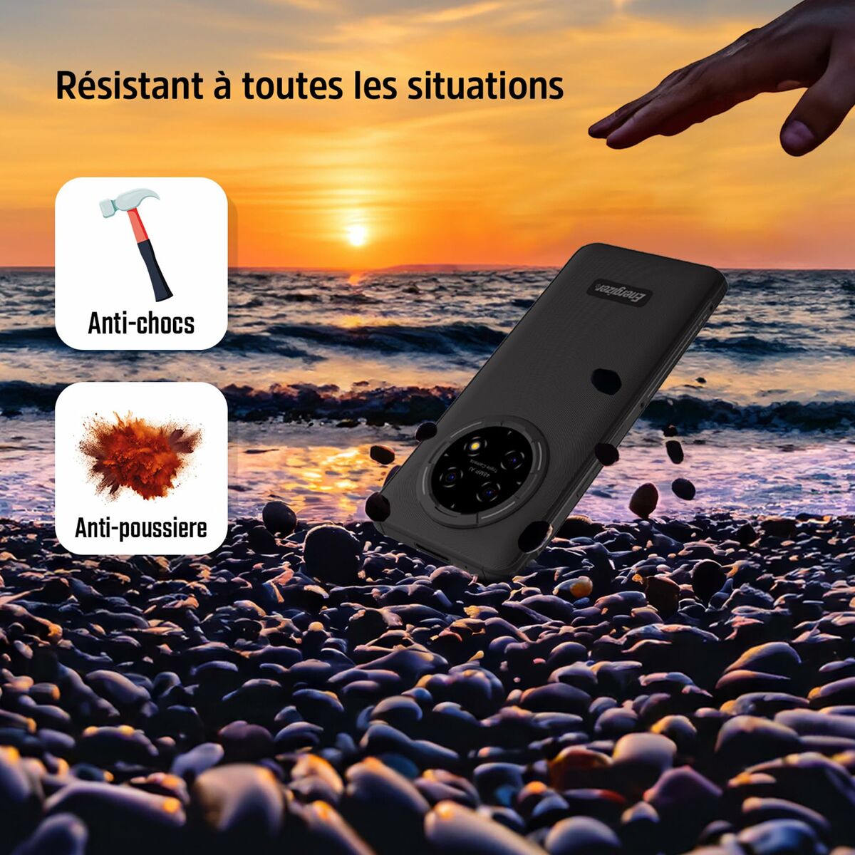 Cellulare per anziani Energizer H67GEU Octa Core 4 GB RAM 128 GB Nero 6,78" - Image 6