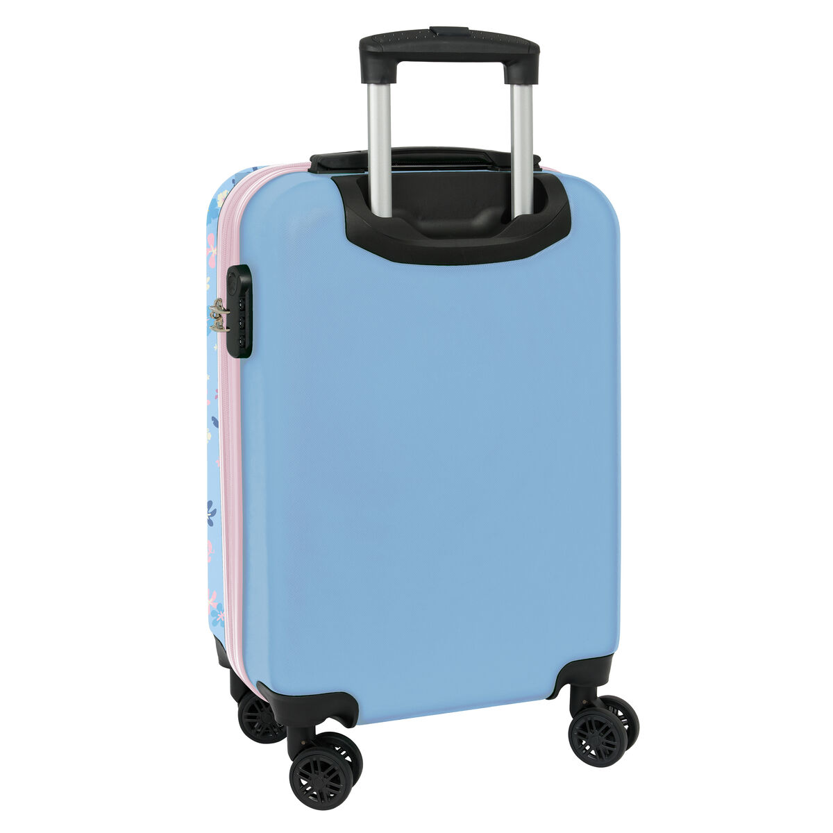 Trolley da Cabina Stitch HAPPY Celeste 20'' 20 L 34,5 x 55 x 20 cm - Image 4