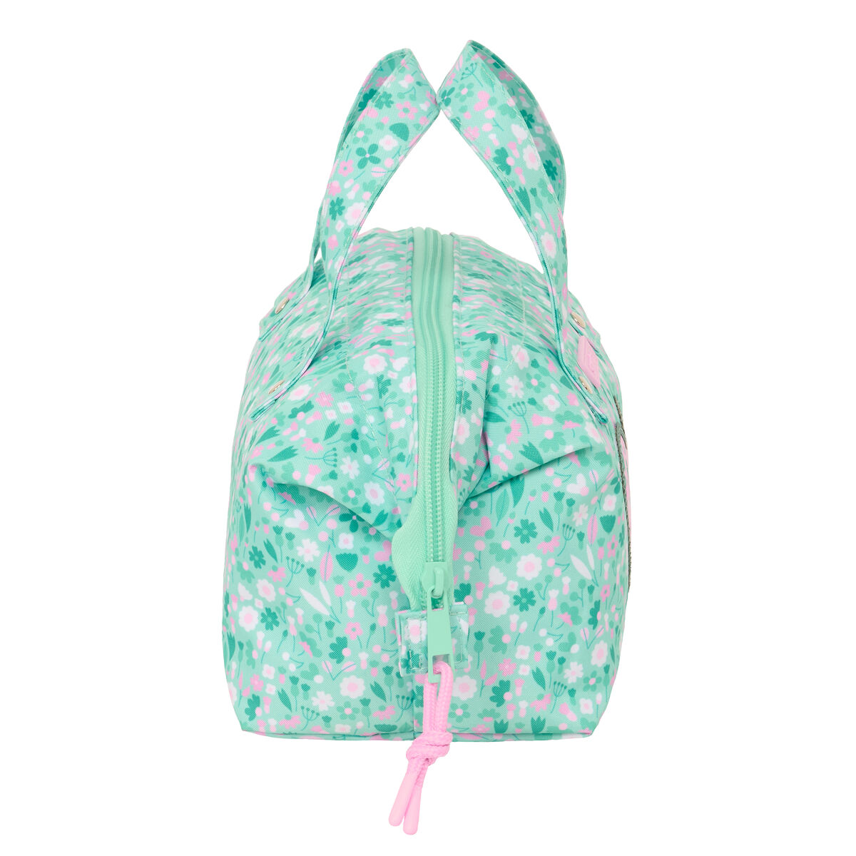 Necessaire da Viaggio Safta Cuore Menta 26.5 x 17.5 x 12.5 cm - Image 3