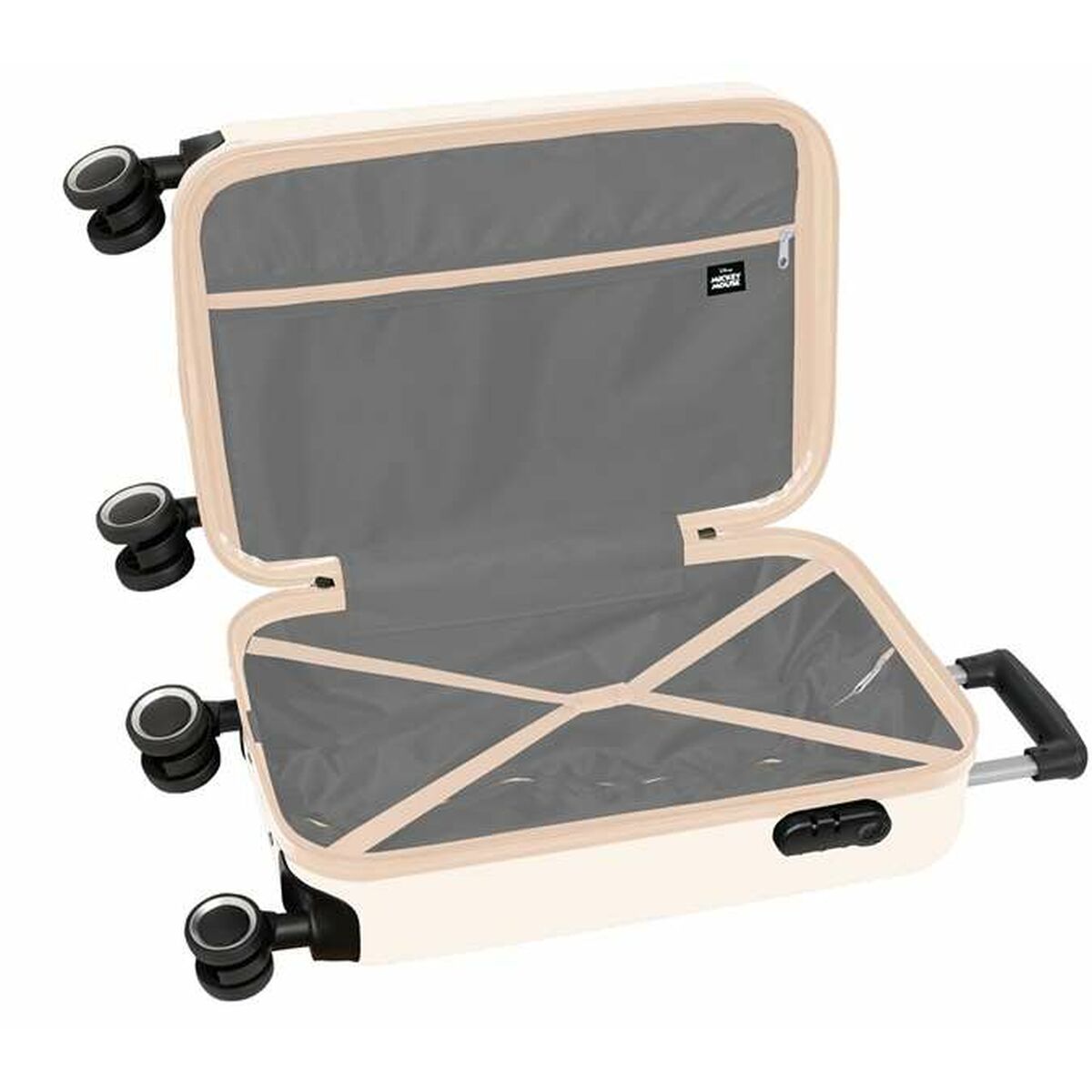 Trolley da Cabina Stitch BABY Bianco 20'' 20 L 34,5 x 55 x 20 cm - Image 4