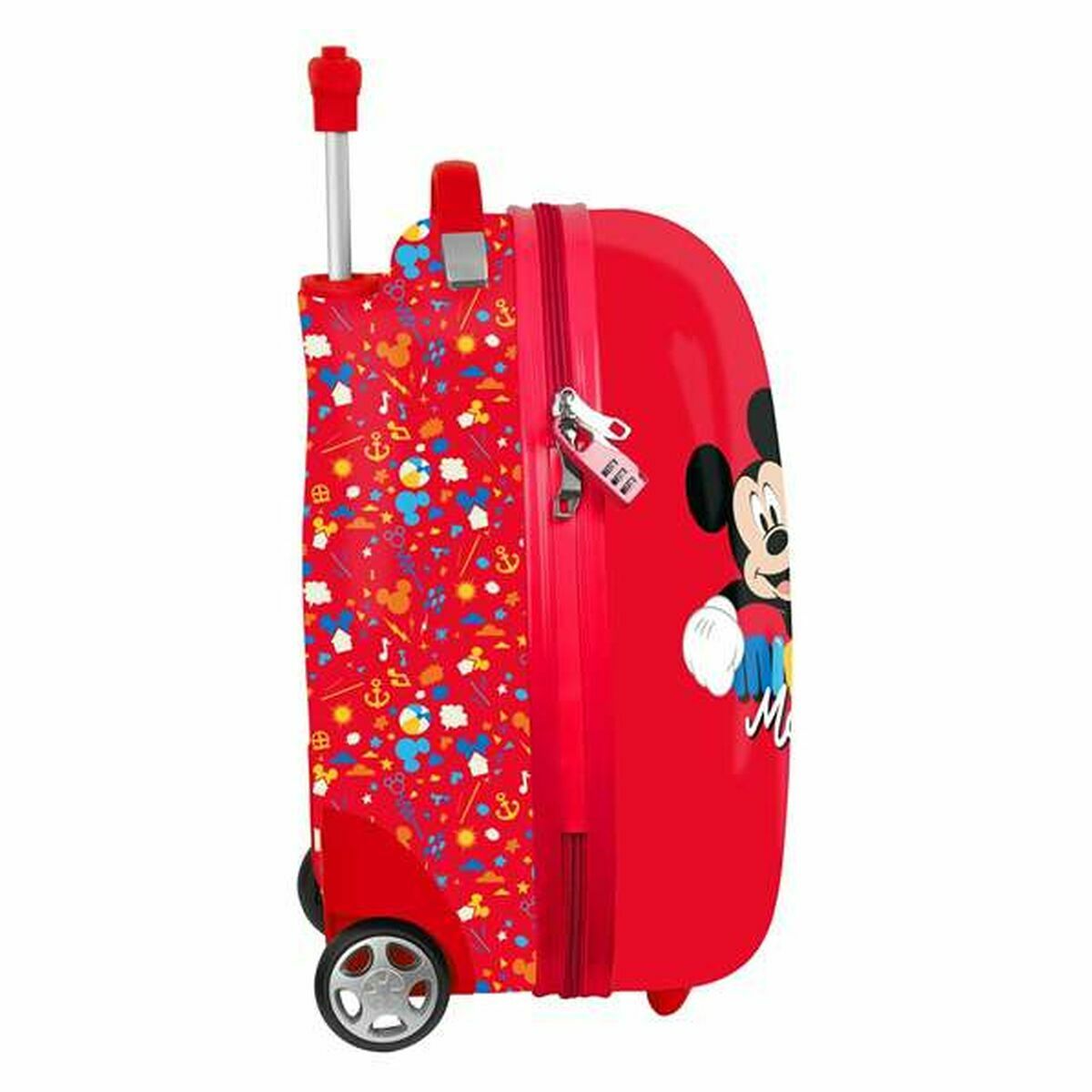 Trolley da Cabina Stitch GOOD DAY Rosso 28 x 43 x 23 cm - Image 3