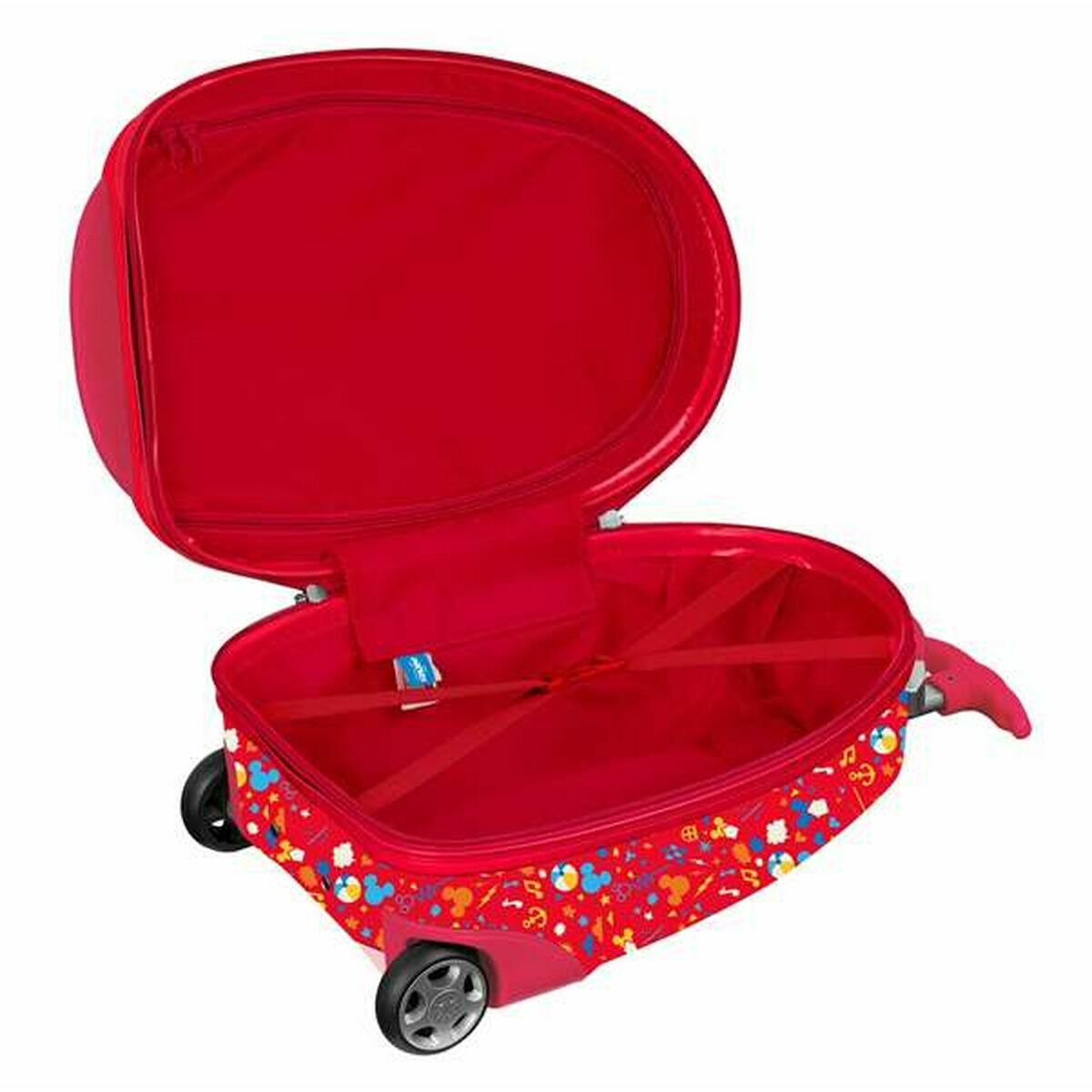 Trolley da Cabina Stitch GOOD DAY Rosso 28 x 43 x 23 cm - Image 4