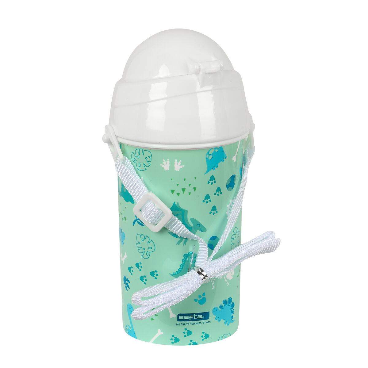Bottiglia d'acqua Safta Dino Verde PVC 500 ml - Image 3