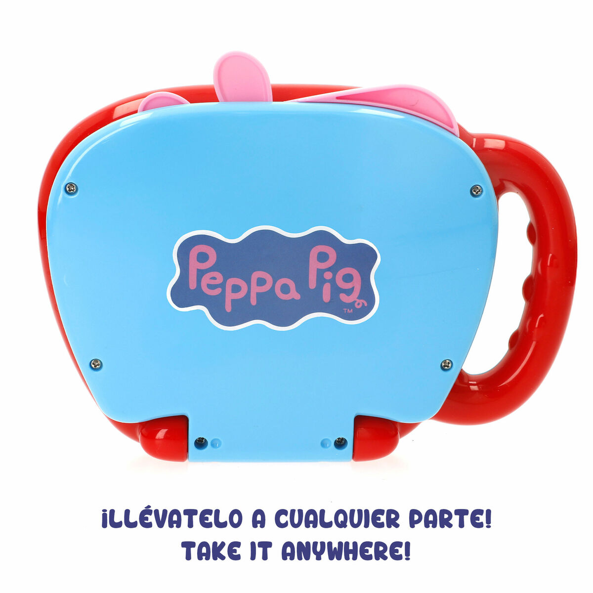 Computer giocattolo Peppa Pig Inglese 20 x 17 x 14 cm Multicolore (4 Unità) - Image 4