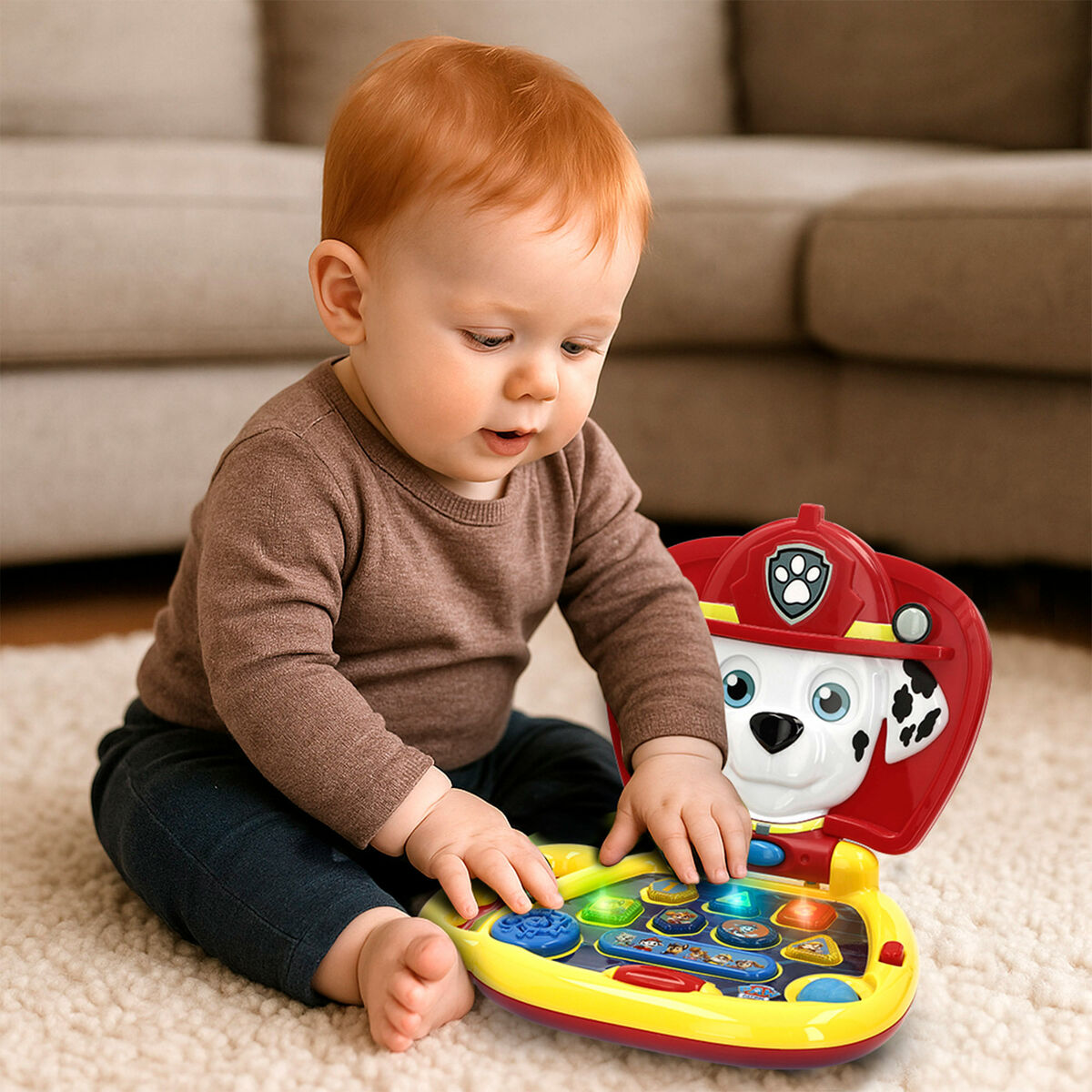 Computer giocattolo The Paw Patrol Inglese 20 x 17 x 14 cm Multicolore (4 Unità) - Image 3