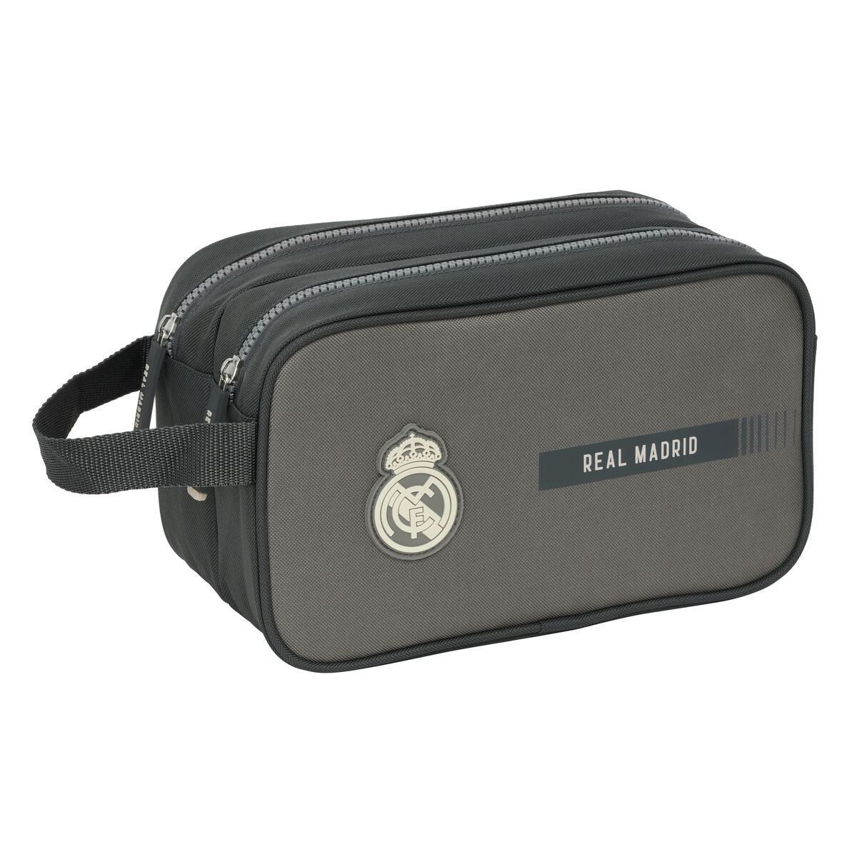 Necessaire da Viaggio Real Madrid C.F. Grigio Sportivo 26 x 15 x 12.5 cm