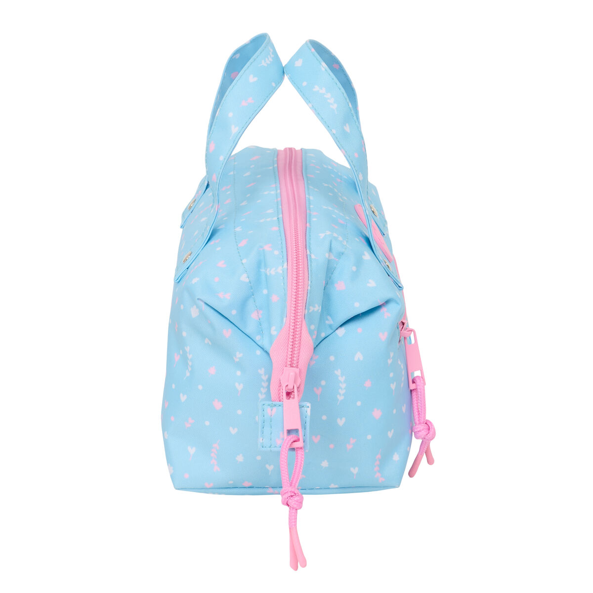 Necessaire da Viaggio BlackFit8 Smile Rosa Azzurro Chiaro 26.5 x 17.5 x 12.5 cm - Image 3