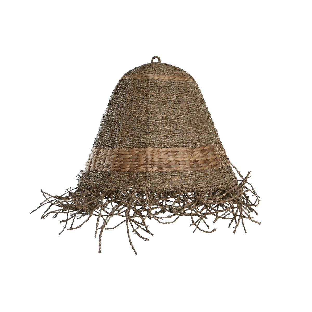 Paralume DKD Home Decor 56 x 56 x 52 cm Naturale Erba di mare Boho