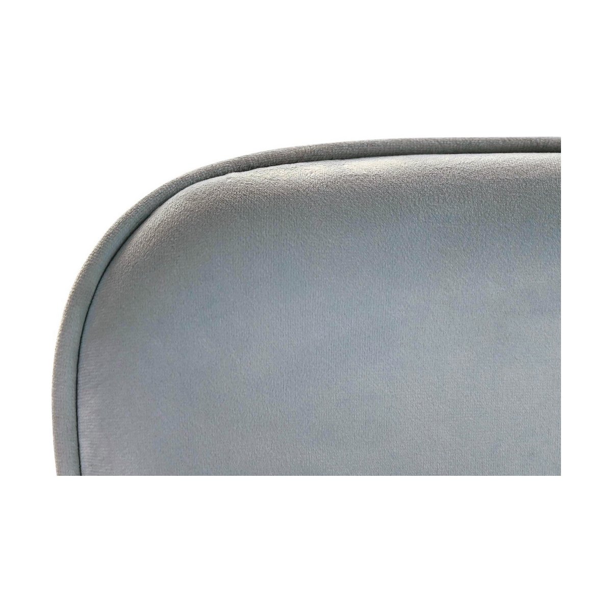 Poltrona DKD Home Decor Blu cielo Naturale Poliestere Legno 67 x 75 x 96 cm - Image 5