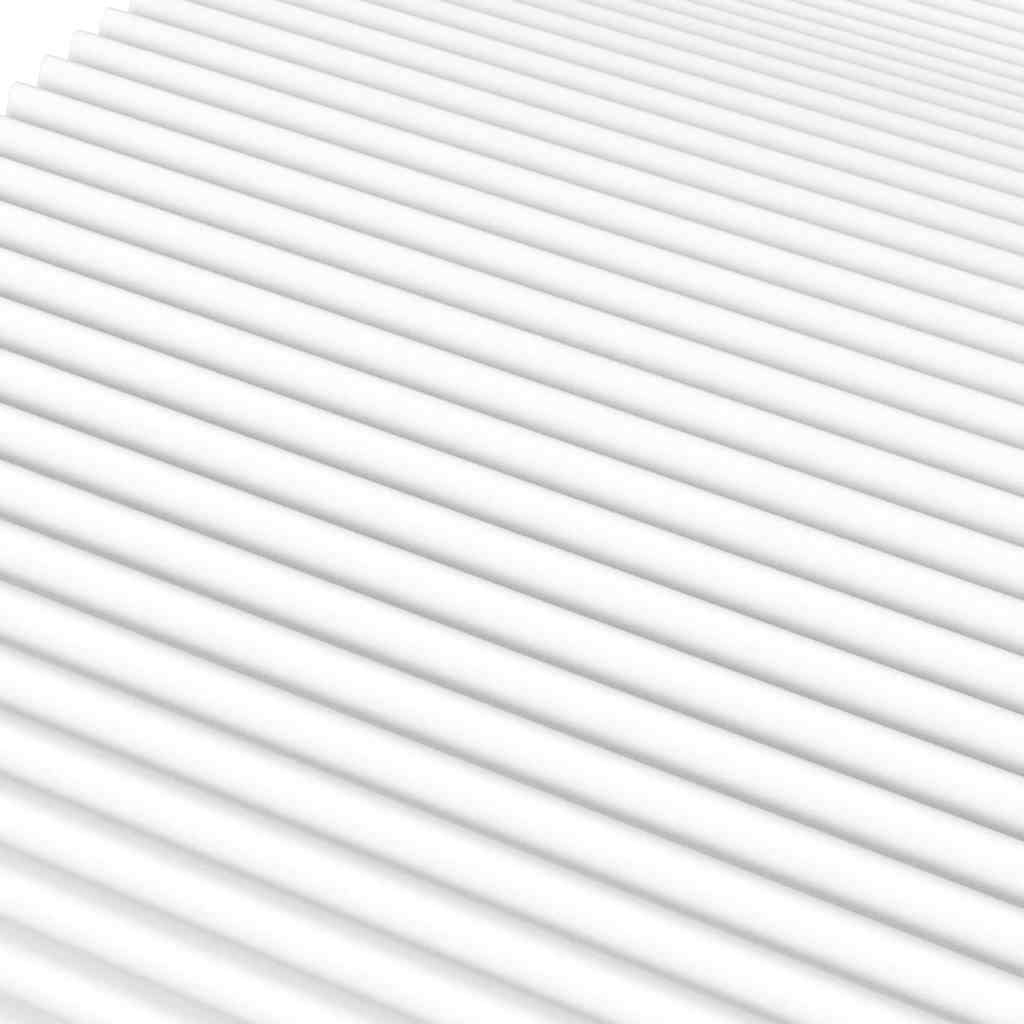 Materasso In Schiuma Bianco 160x220 Cm Durezza H2 h3 - Image 5