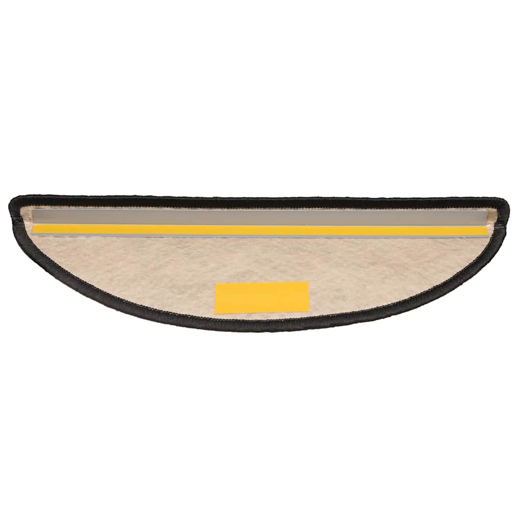 Tappeti Autoadesivi Scale Aspetto Sisal 15pz 65x21x4 Antracite - Image 5