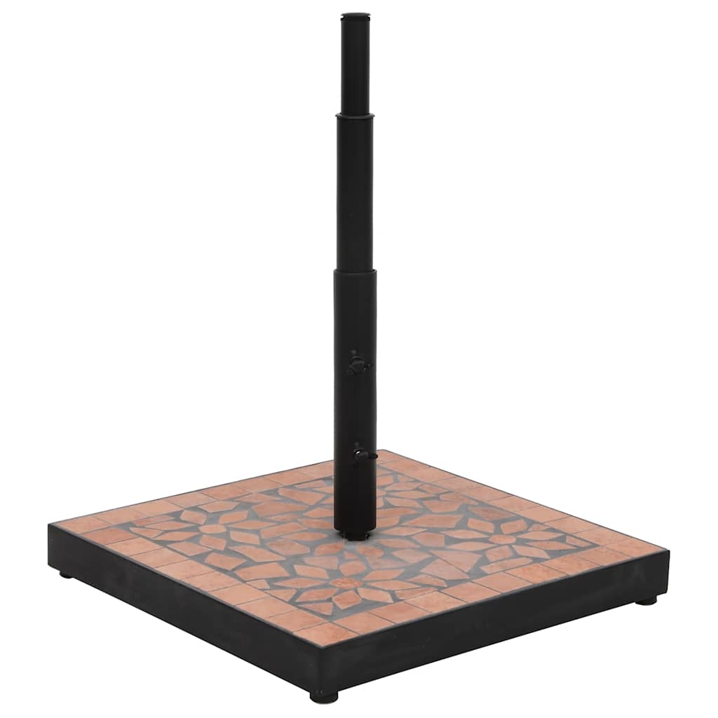 Base Per Ombrellone Terracotta Quadrata 12 kg