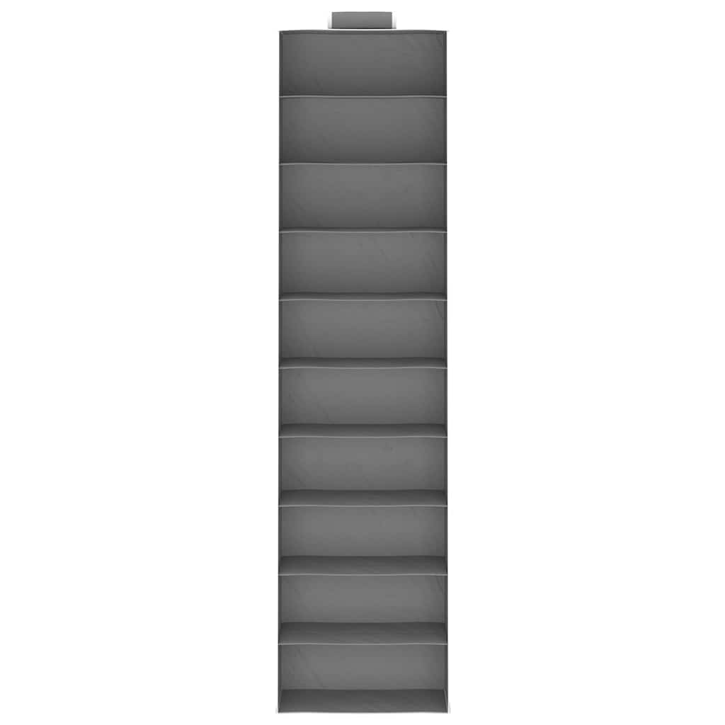 Organizer Per Armadio Da Appendere 2 Pz Con 10 Ripiani Tessuto - Image 4