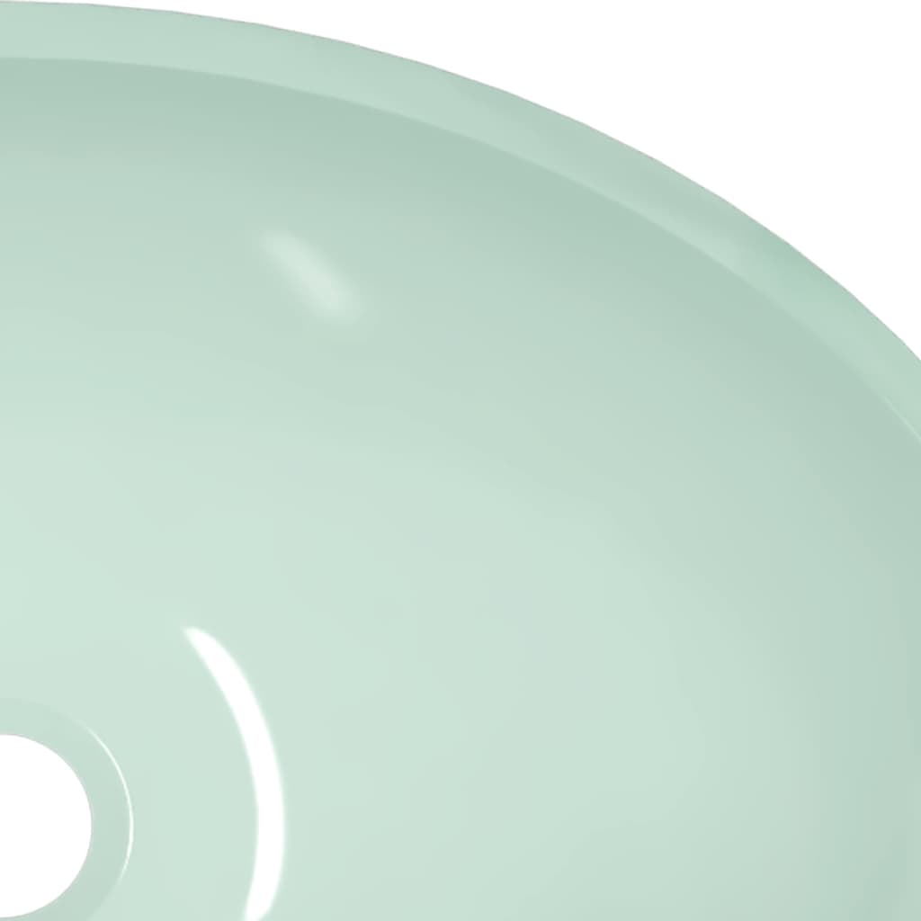 Lavandino In Vetro 50x37x14 Cm Bianco - Image 6