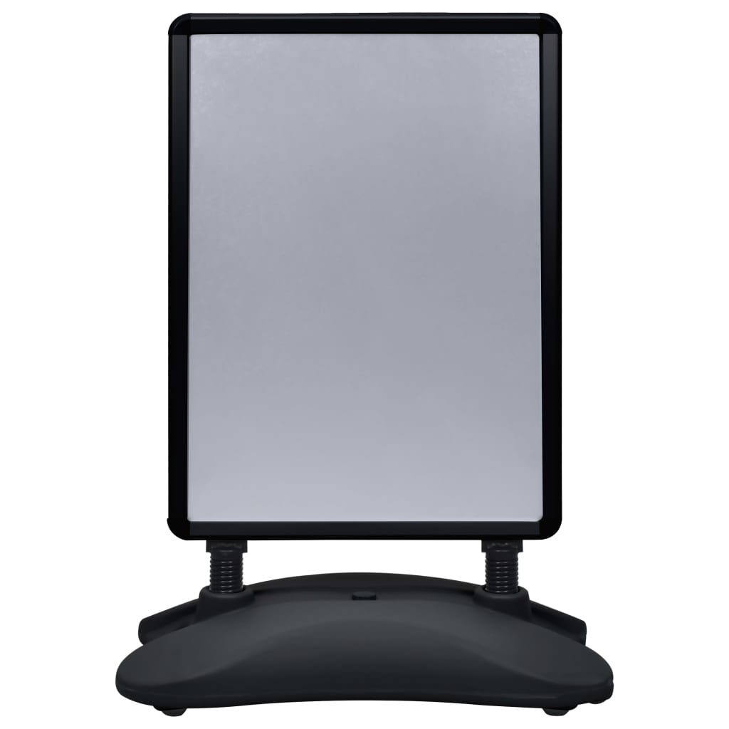 Piedistallo Per Poster A1 Base Ad Acqua Nero Lega Di Alluminio