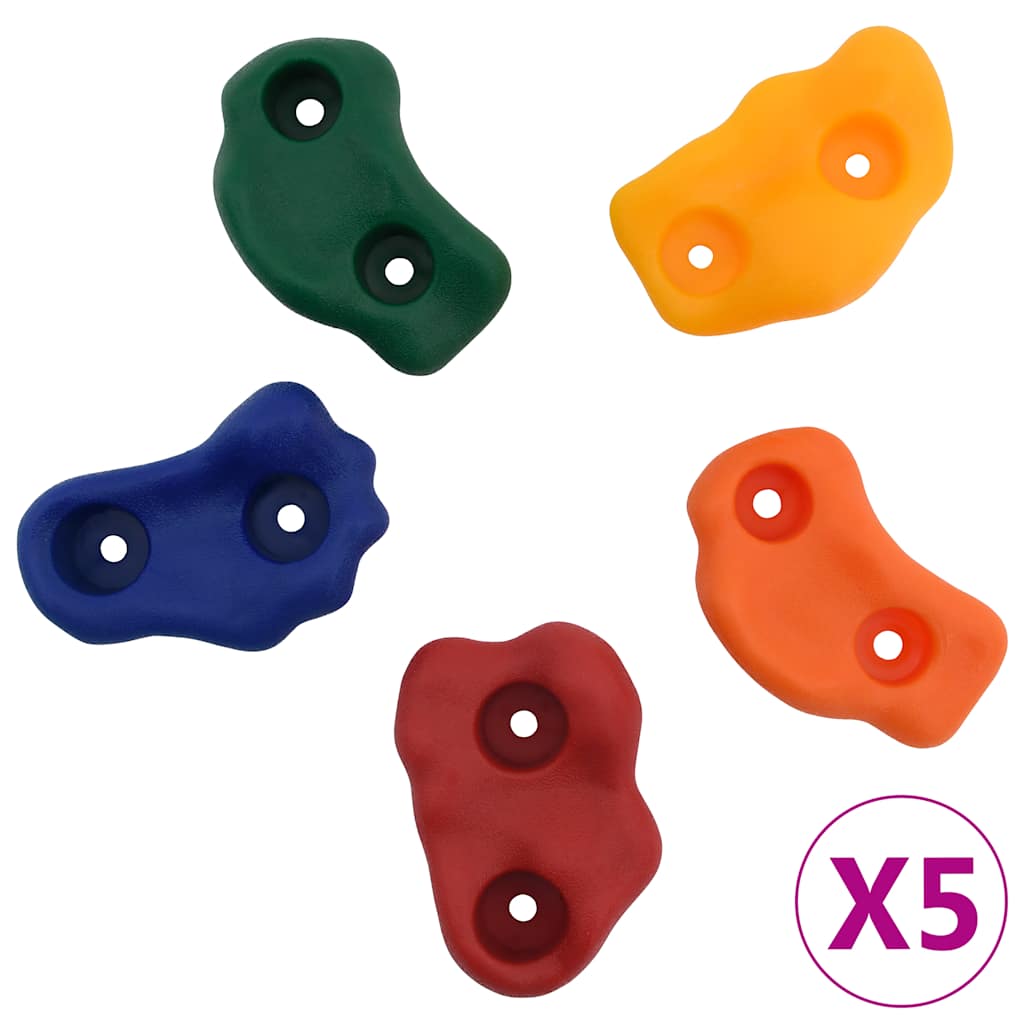 Prese Da Arrampicata Con Fune 25 Pz Multicolore