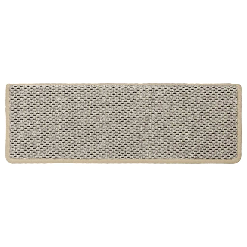 Tappeti Autoadesivi Scale Aspetto Sisal 30 Pz 65x21x4 Cm Verdi - Image 5