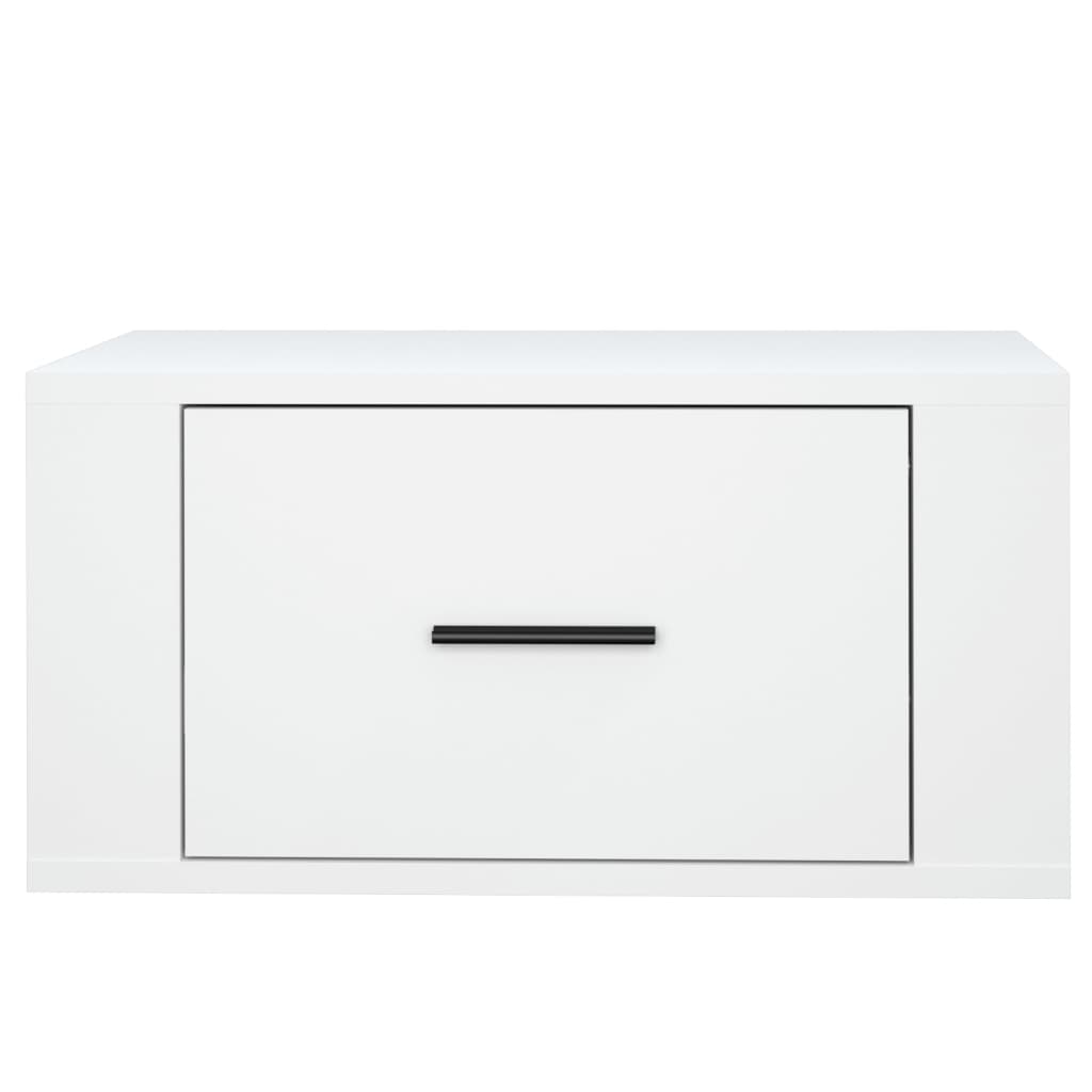 Comodino A Parete Bianco 50x36x25 cm - Image 6