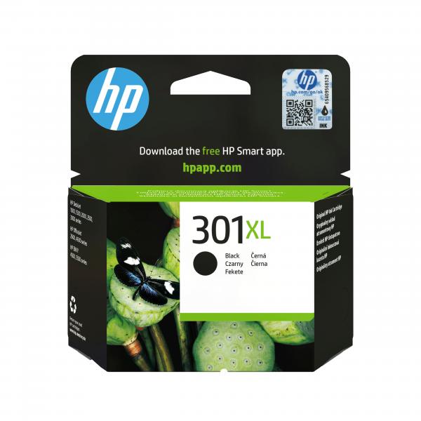 Hp Cart Ink Nero 301xl Per Dj1000/2000 ts