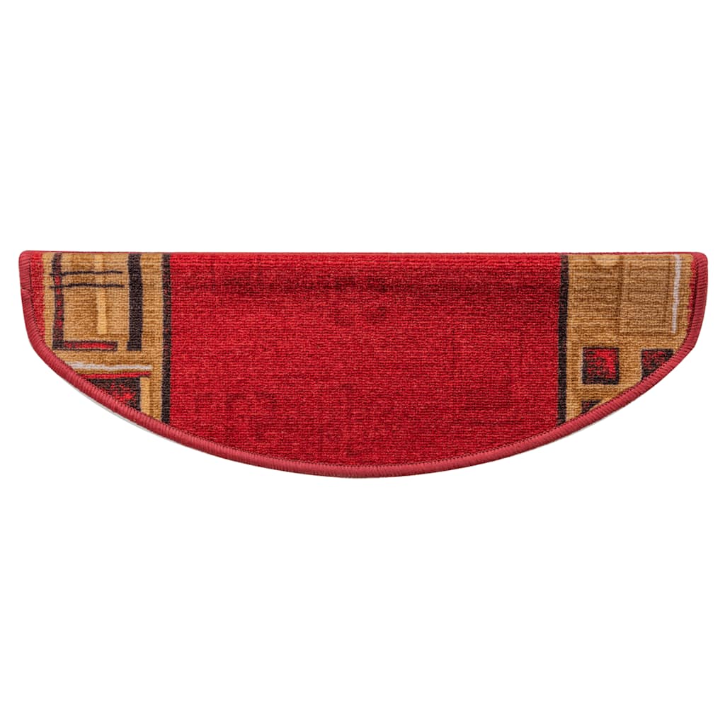 Tappetini Per Scale Autoadesivi 10 Pz 65x21x4 Cm Rossi - Image 4