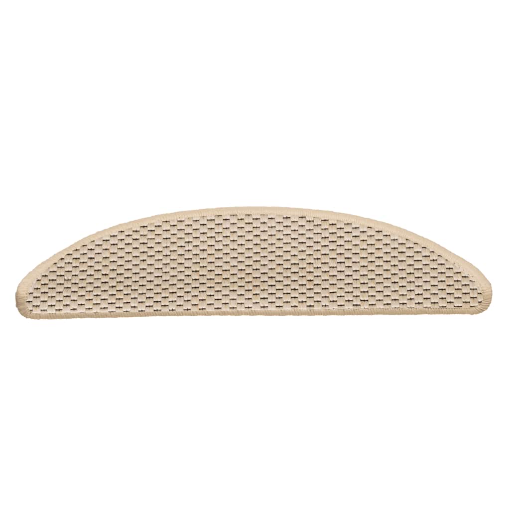 Tappeti Autoadesivi Scale Aspetto Sisal 30pz 56x17x3 Cm Berbero - Image 3