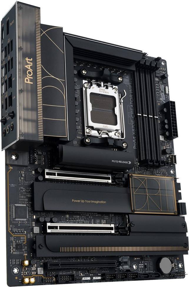 Asus Proart X870E-Creator Wifi - Motherboard - Atx - Socket Am5 - Amd X870e Chipsatz - Usb4, UsB-C 3,2 Gen 2x2, Usb 3,2 Gen 2, Usb 3,2 Gen 1 - WI-fi