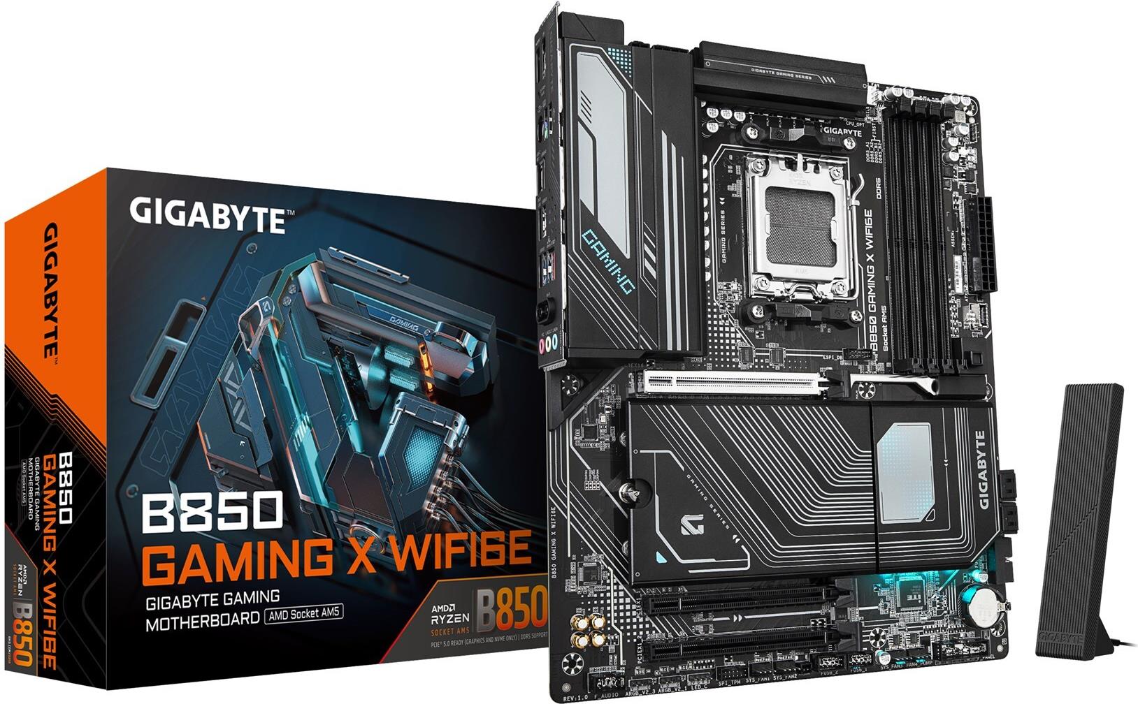 Gigabyte B850 Gaming X Wifi6e Atx Mainboard - Am5 - Ddr5 (b850 Gaming X Wifi6e 1.0)
