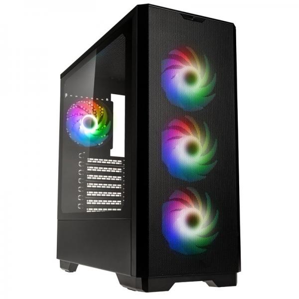 Kolink Unity Solar Argb Mesh Midi Tower Nero (kolink Unity Solar Argb Mesh Midi Tower Case - Black)