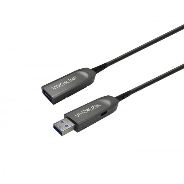 Vivolink Prousb3aaf30 Cavo Usb Usb 3.2 Gen 1 [3.1 Gen 1] 30 M Usb A Nero (usb 3.0, UsB-A Male, UsB-A - Female, 30m Including UsB-A - To UsB-B Cable .