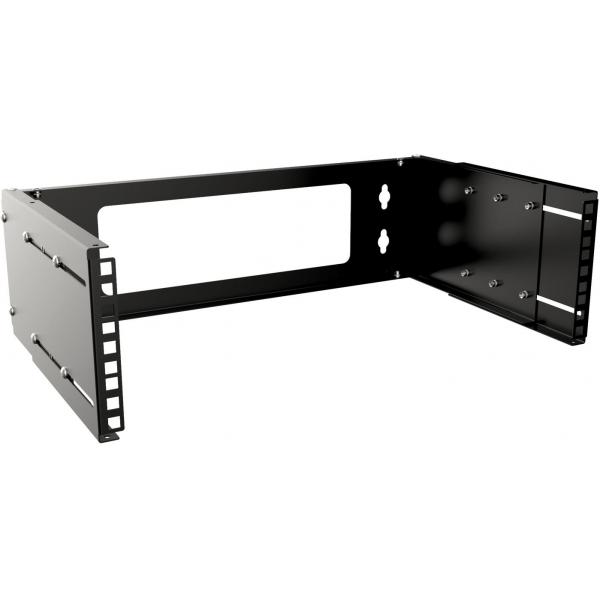 Logon Professional Rar235bl Porta Accessori Staffa Di Supporto (19 3u Adjustable Depth Open - Frame Rack Wall Mount - Black - Warranty: 60m)