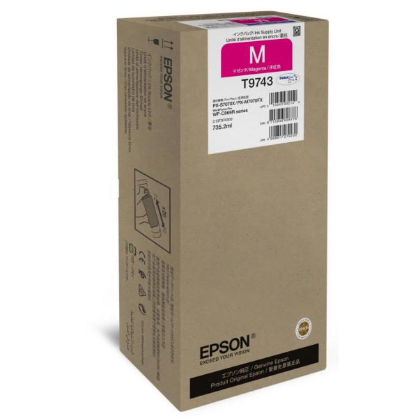 Epson C13t97430n Cartuccia D'inchiostro 1 Pz Originale Magenta (epson T9743 - St?rrelse Xxl - Magenta)