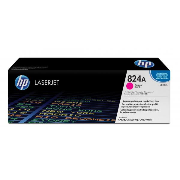 Hp Toner Magenta Per Lj Color Cp6015 21.000 Pag