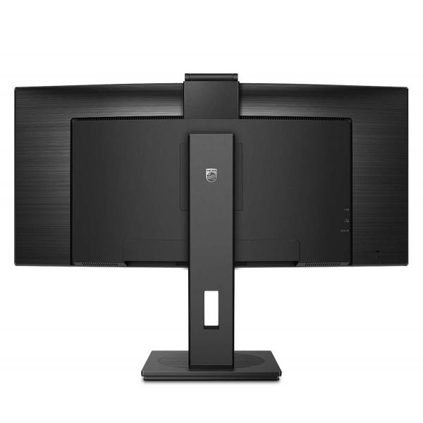 Philips Monitor Curvo 34 Led Va 21:9 3440x1440 500 Cd/m, Dp/hdmi, UsB-C, Webcam, Altezza, Multimediale - Image 4