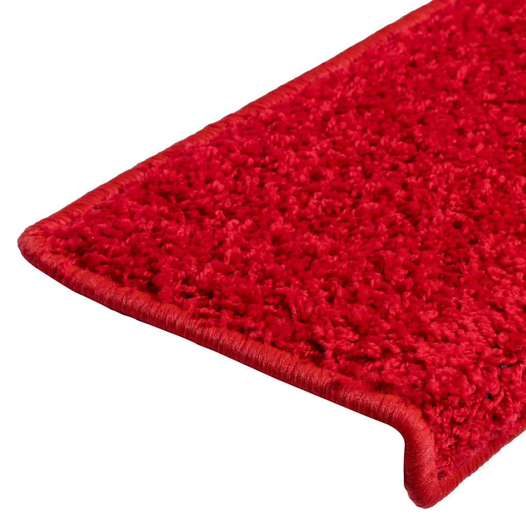 Tappetini Per Scale 20 Pz 65x21x4 Cm Rosso Bordo Rettangolare - Image 6